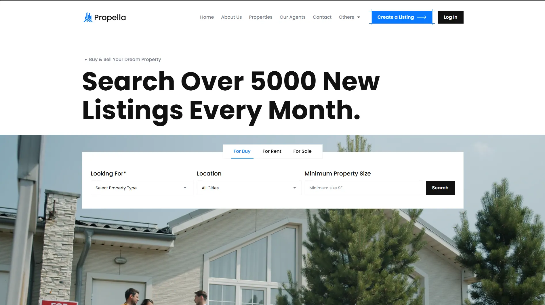 Propella Real Estate Portal